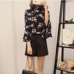 (MY Ready Stock) Floral Korean Blouse LH61