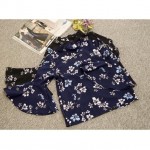 (MY Ready Stock) Floral Korean Blouse LH61