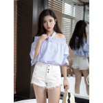 (MY Ready Stock) 3 Way Off Shoulder Top LH42