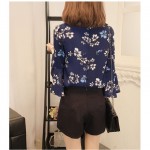 (MY Ready Stock) Floral Korean Blouse LH61