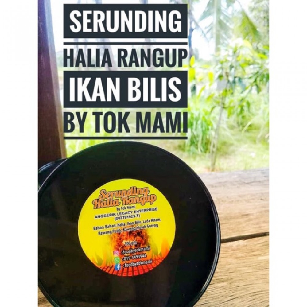 Serunding Halia Rangup: Ikan Bilis & Ikan Talang (Sesuai ...