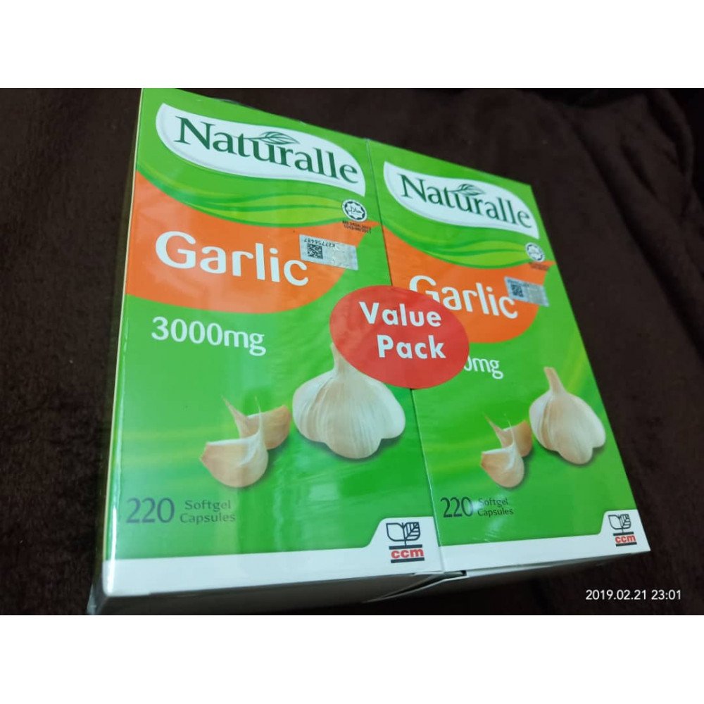 Naturalle Twinpack Garlic supplement
