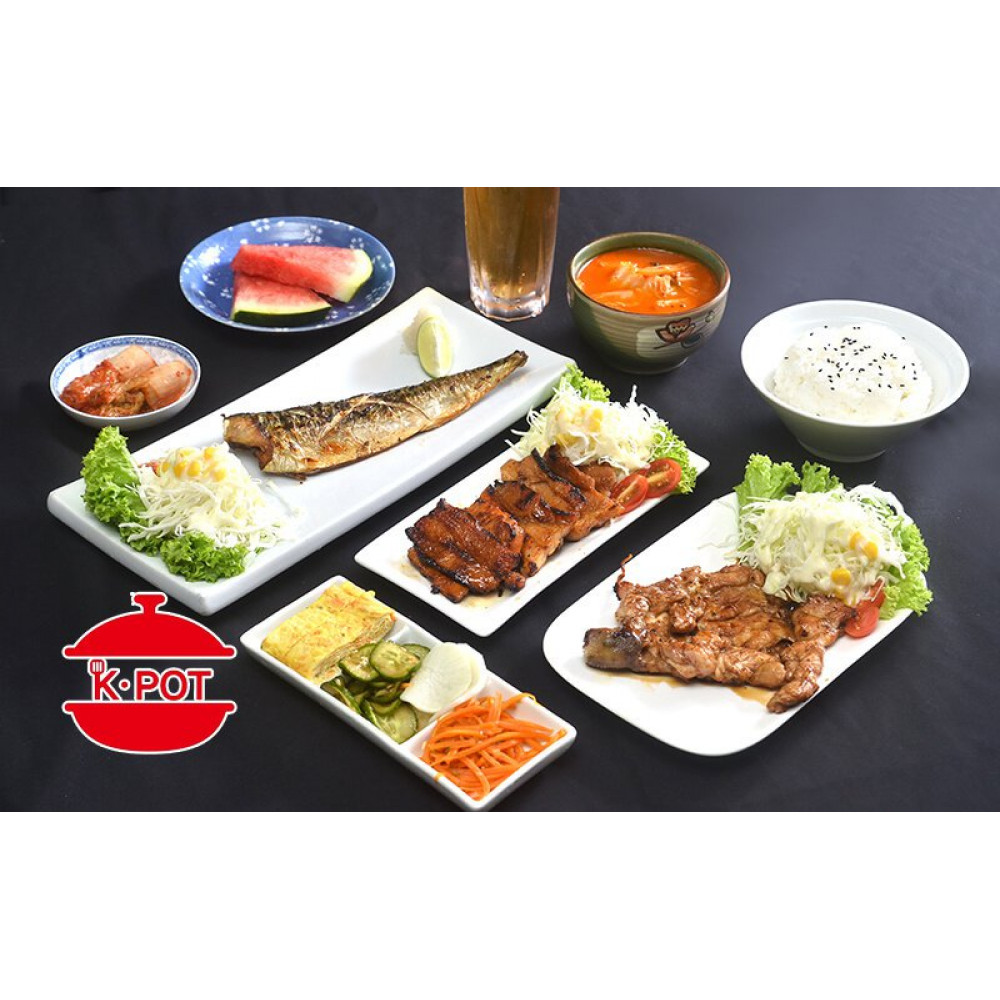 6-Course Korean Set Lunch for 1 person 6-Course Korean Set Lunch for 1 person