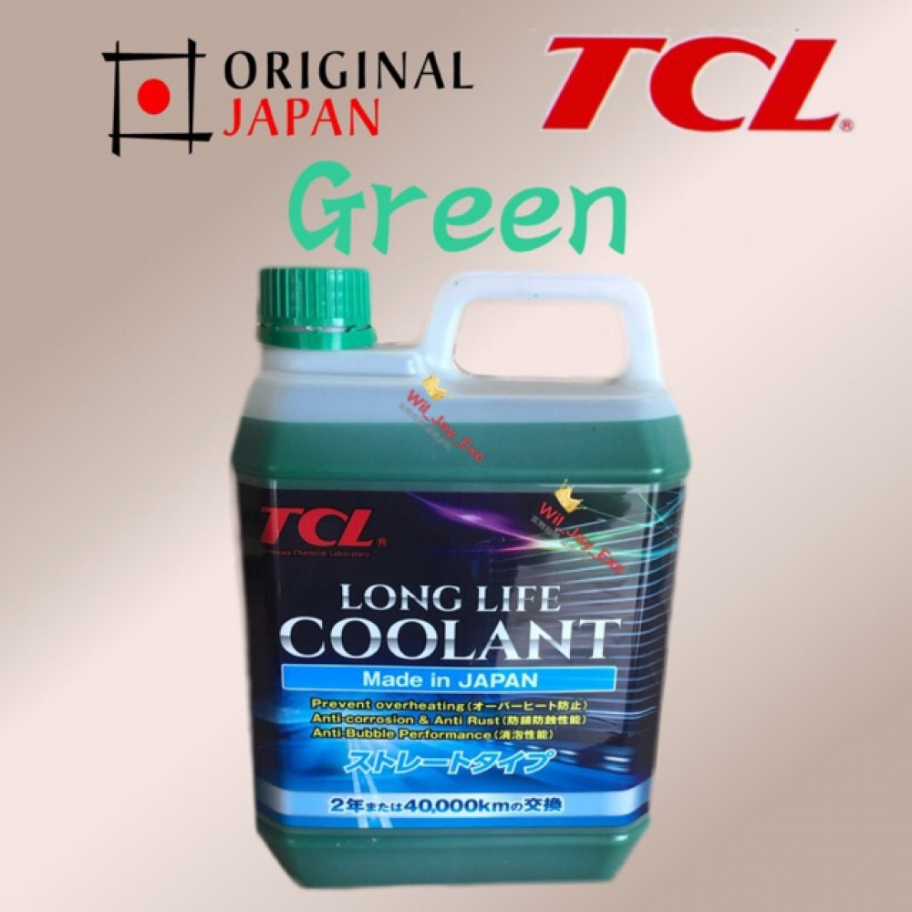 TCL LONG LIFE COOLANT (GREEN) 2 LITER WATER COOLANT JAPAN FOR CAR