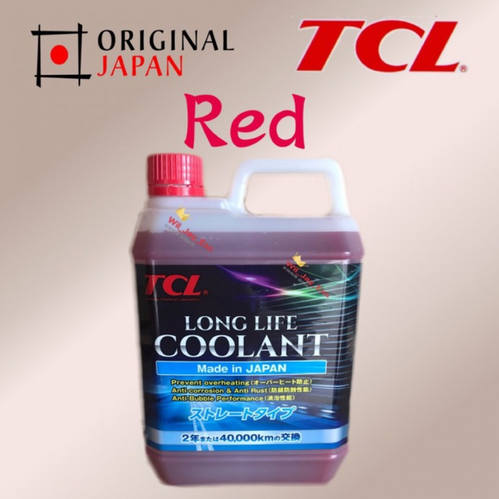 TCL LONG LIFE COOLANT (RED) 2 LITER WATER COOLANT JAPAN FOR CAR TCL LONG LIFE COOLANT (RED) 2 LITER WATER COOLANT JAPAN FOR CAR