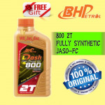 1 LITER BHP DASH 800 2T (FULLY SYNTHETIC) 10W40 MOTORCYCLE OIL