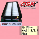 OSK AIR FILTER MYVI 1.3cc/ 1.5cc, ALZA (17801-BZ030) A-9833