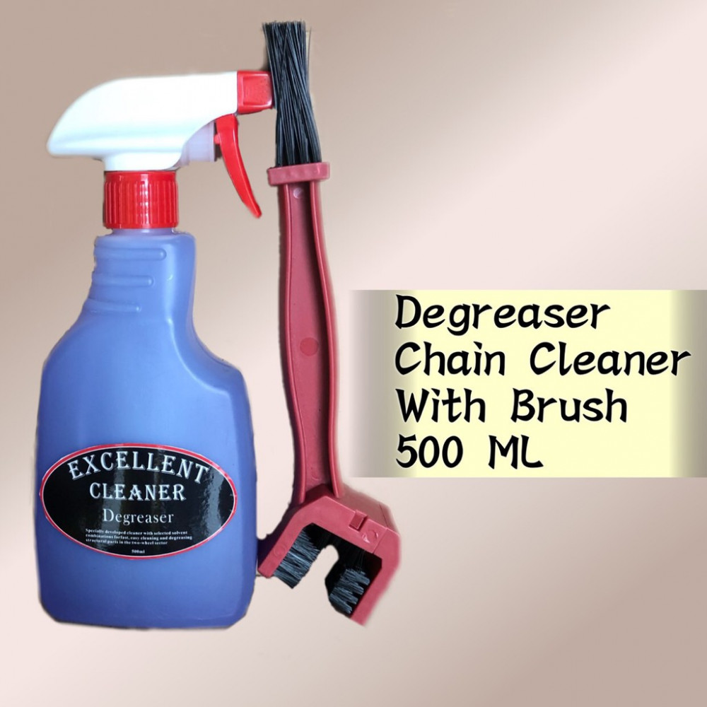 CHAIN CLEANER DEGREASER 500ML + BRUSH CHAIN CLEANER
