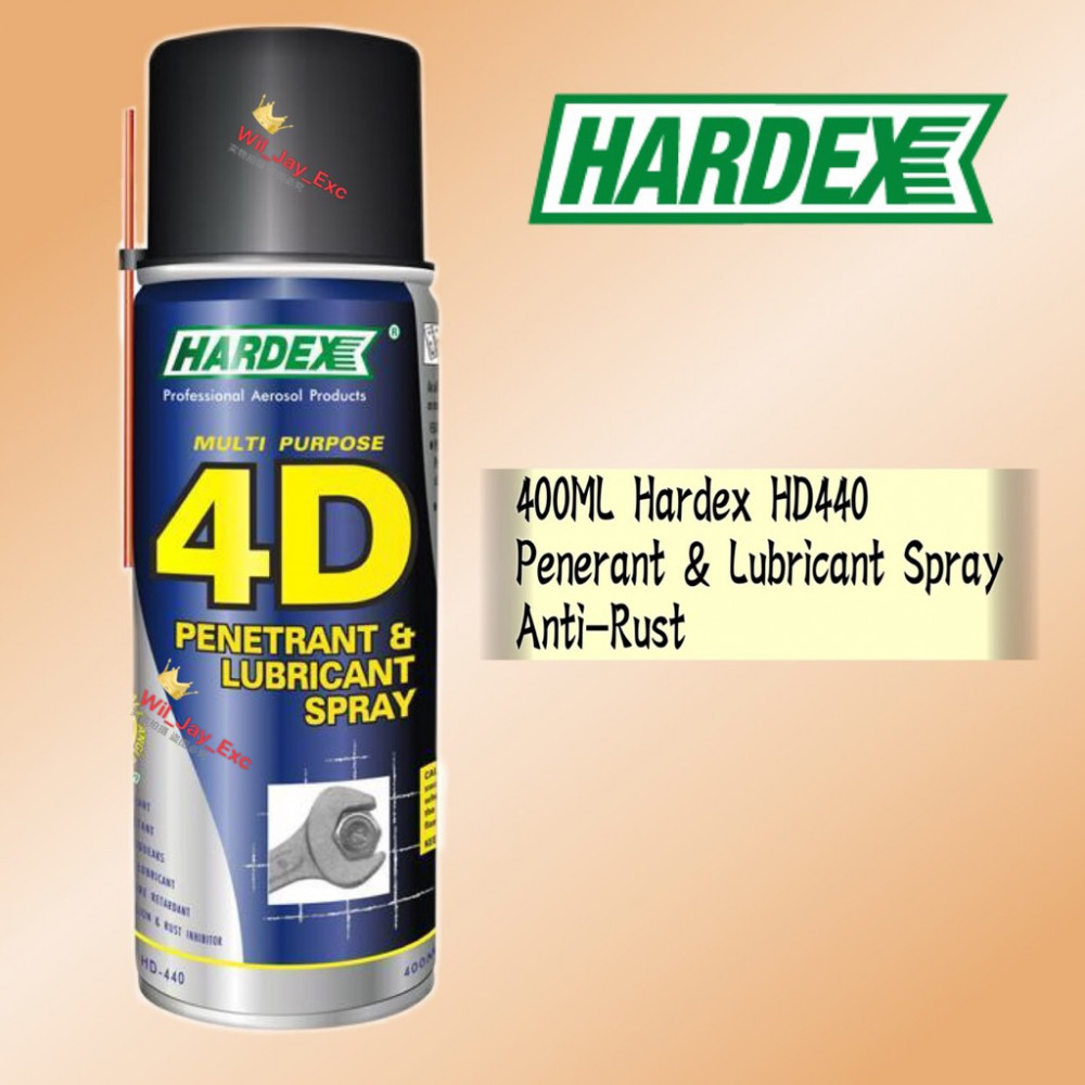 400ML HARDEX HD440 PENETRANT & LUBRICANT SPRAY ANTI RUST WD40 400ML HARDEX HD440 PENETRANT & LUBRICANT SPRAY ANTI RUST WD40