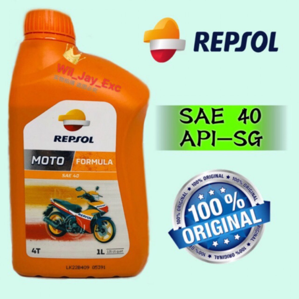 REPSOL MOTO 4T FORMULA SAE 40 1 LITER SAE40