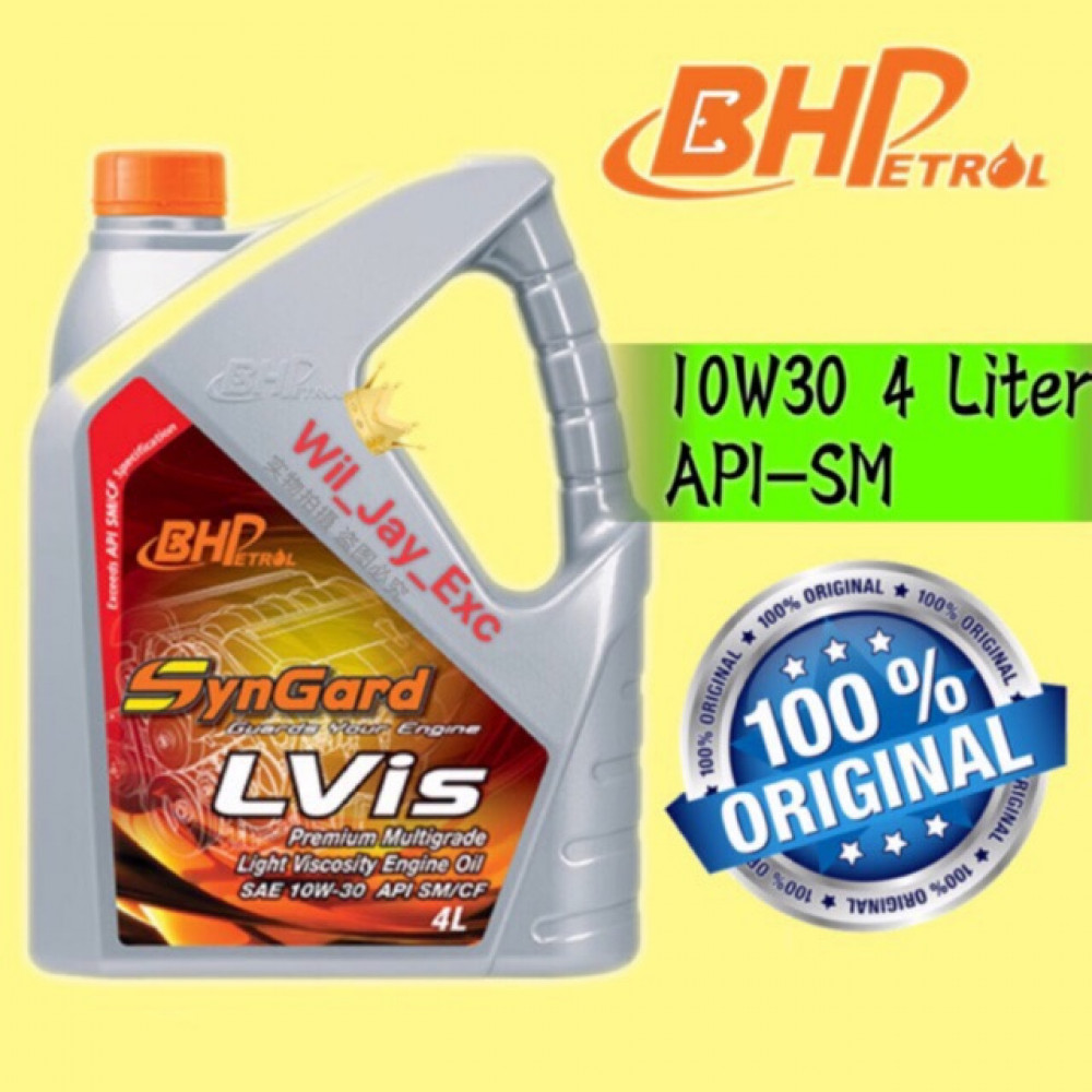 BHP 4 LITER 10W30 SYNGARD LVIS