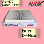 OSK CABIN FILTER AC-6701 ISUZU D-MAX 2002-2012 AUR COND FILTER DMAX