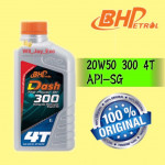 1 LITER BHP DASH 300 4T 20W50 MOTORCYCLE OIL