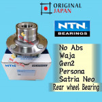 PROTON WAJA, GEN 2, PERSONA, SATRIA NEO REAR WHEEL BEARING(NTN JAPAN) NO ABS