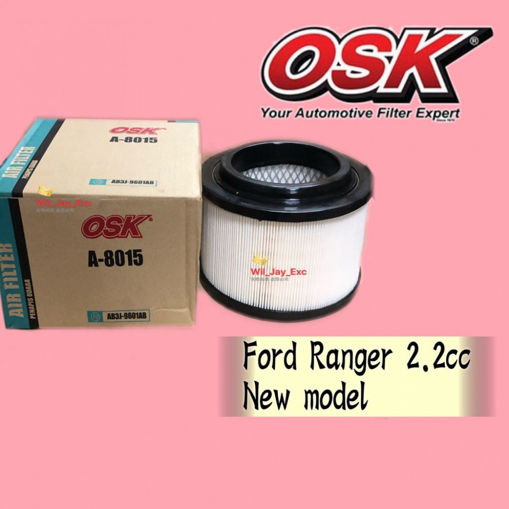 OSK AIR FILTER FORD RANGER T6 2.2CC A-8015 (AB3J-9601AB) MAZDA BT50 OSK AIR FILTER FORD RANGER T6 2.2CC A-8015 (AB3J-9601AB) MAZDA BT50