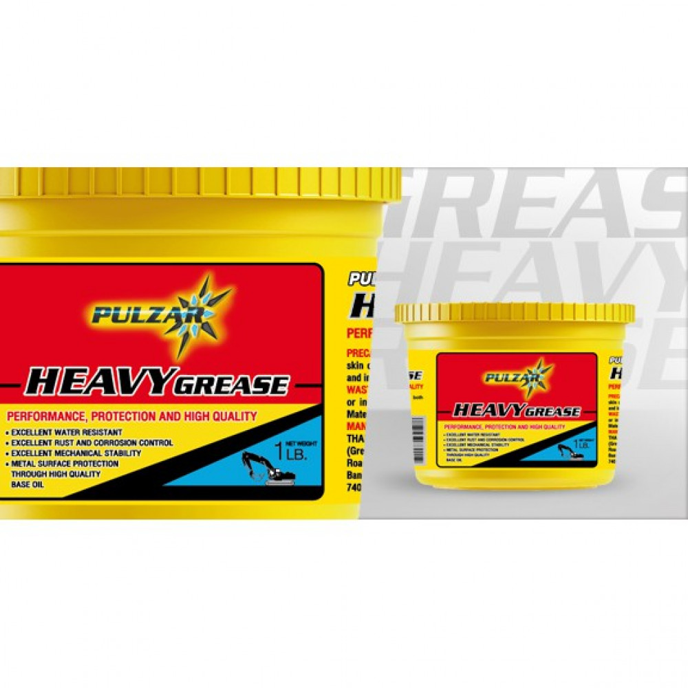 0.5KG (500G) PULZAR HEAVY GREASE (RED)