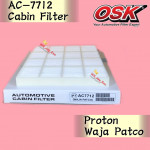 OSK CABIN FILTER WAJA PATCO TYPE AC-7712 AIR COND FILTER