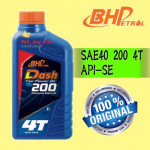 1 LITER BHP DASH 200 4T SAE40 MOTORCYCLE OIL
