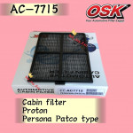 OSK CABIN FILTER AC-7715 PROTON PERSONA PATCO TYPE AIRCOND FILTER 5.0