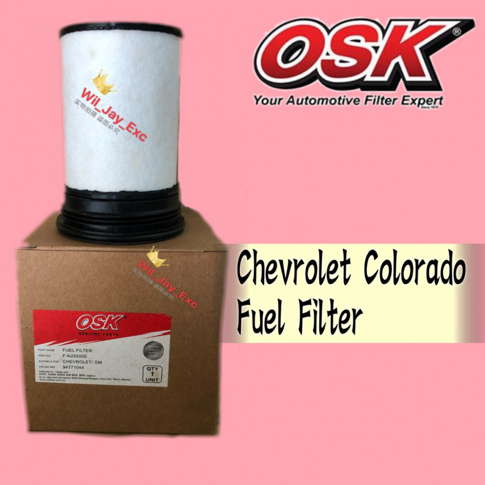 OSK FUEL FILTER F-N25500U CHEVROLET COLORADO (94771044) OSK FUEL FILTER F-N25500U CHEVROLET COLORADO (94771044)