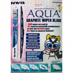 NWB GRAPHITE WIPER BLADE AQUA JAPAN (21+24)