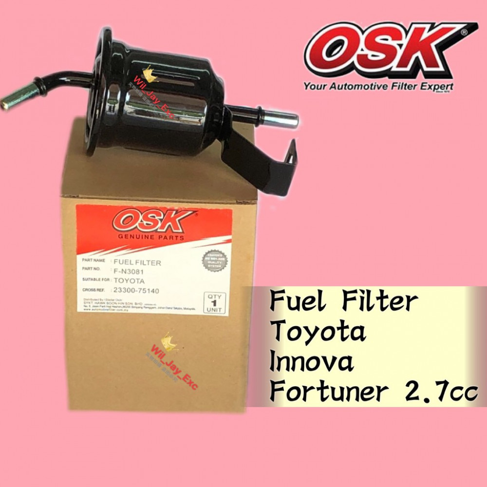 OSK FUEL FILTER TOYOTA INNOVA,FORTUNER 2.7CC OSK FUEL FILTER TOYOTA INNOVA,FORTUNER 2.7CC