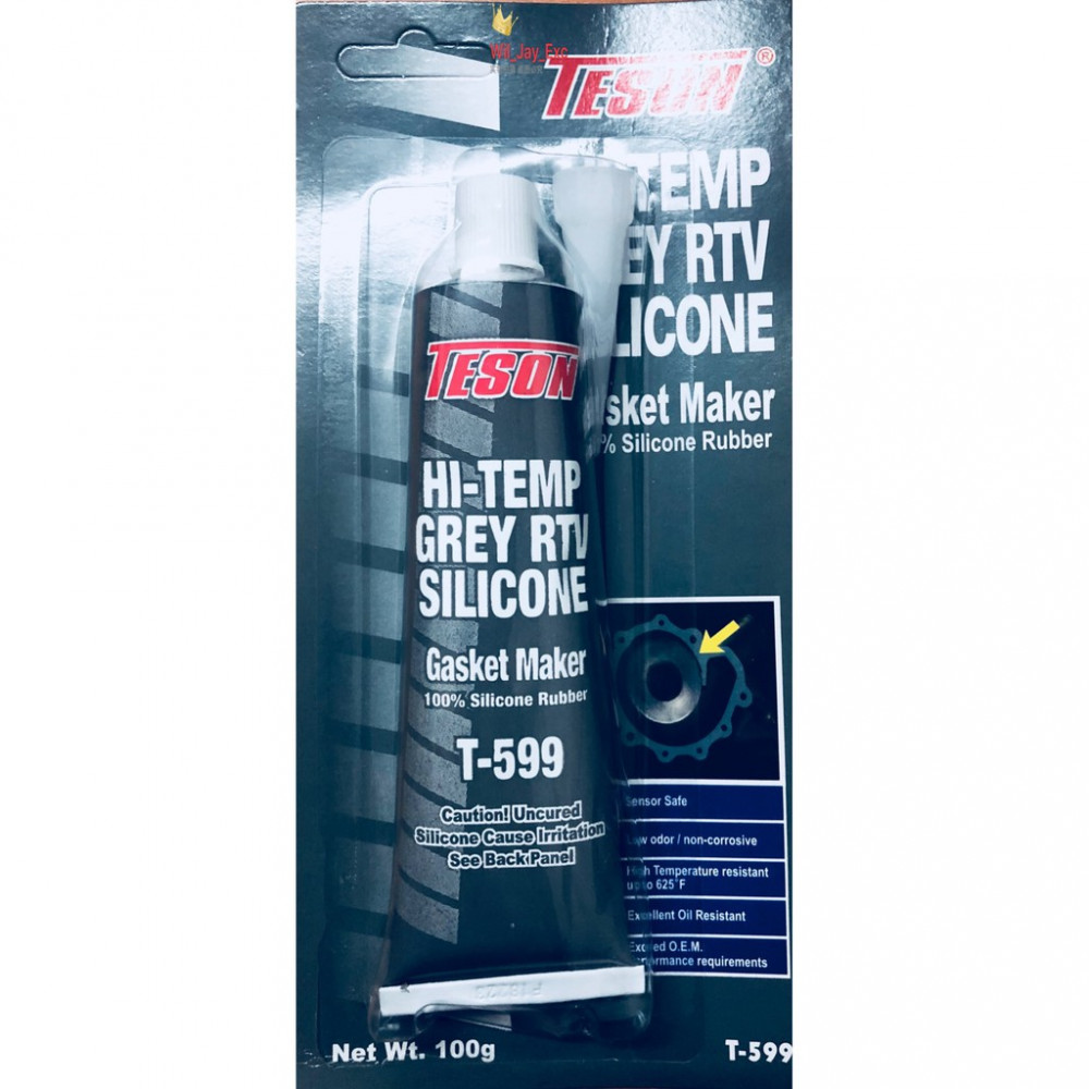 100G TESON HI-TEMP GREY RTV SILICONE GASKET MAKER 100G TESON HI-TEMP GREY RTV SILICONE GASKET MAKER