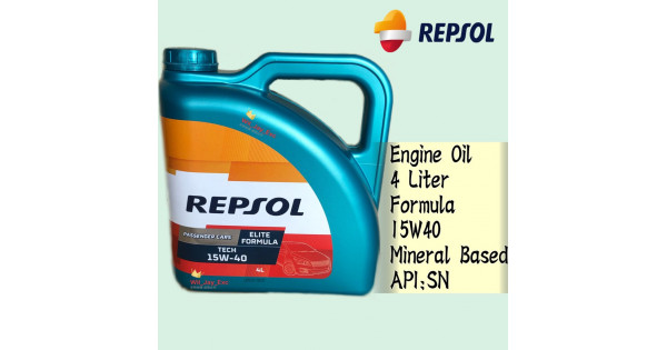 Aceite Repsol elite TDI 15w40 1 ltr. — Totcar