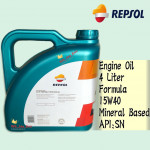 REPSOL 15W40 ELITE FORMULA ENGINE OIL 4 LITER