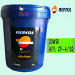 18 LITER REPSOL 20W50 DIESEL ENGINE OIL