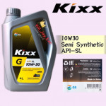 4 LITER KIXX G 10W30 ENGINE OIL SEMI SYNTHETIC API SL