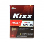 4 LITER KIXX PAO 1 0W40 ENGINE OIL FULLY SYTHENTIC