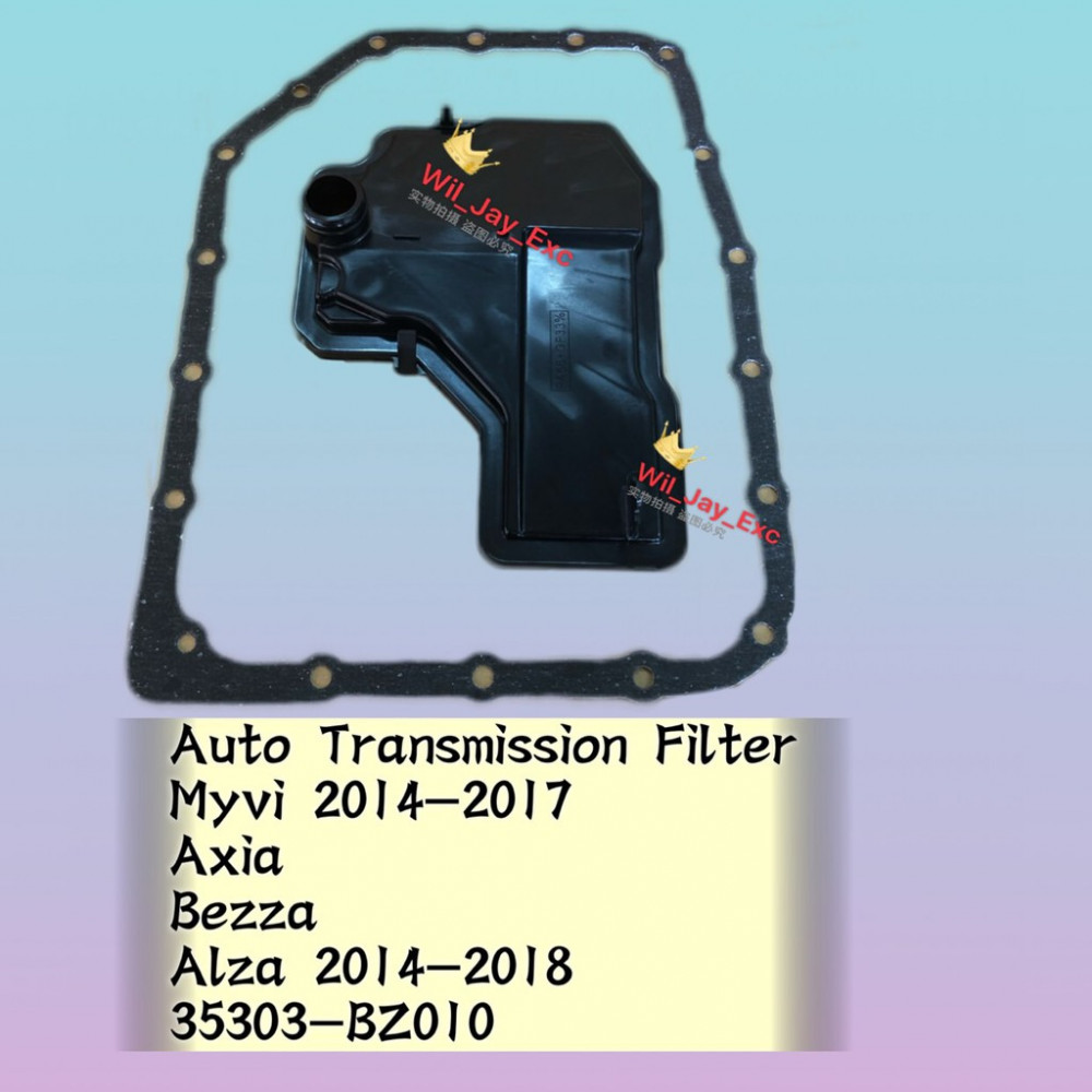 AUTO FILTER 35303-BZ010 NEW MYVI,AXIA,BEZZA, NEW ALZA AUTO TRANSMISSION FILTER WITH GASKET AUTO FILTER 35303-BZ010 NEW MYVI,AXIA,BEZZA, NEW ALZA AUTO TRANSMISSION FILTER WITH GASKET