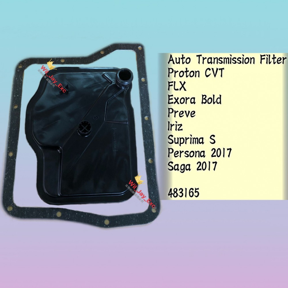 AUTO FILTER 483165 PROTON CVT FLX,EXORA BOLD,PREVE,IRIZ,SUPRIMA S,PERSONA VVT,SAGA VVT AUTO 