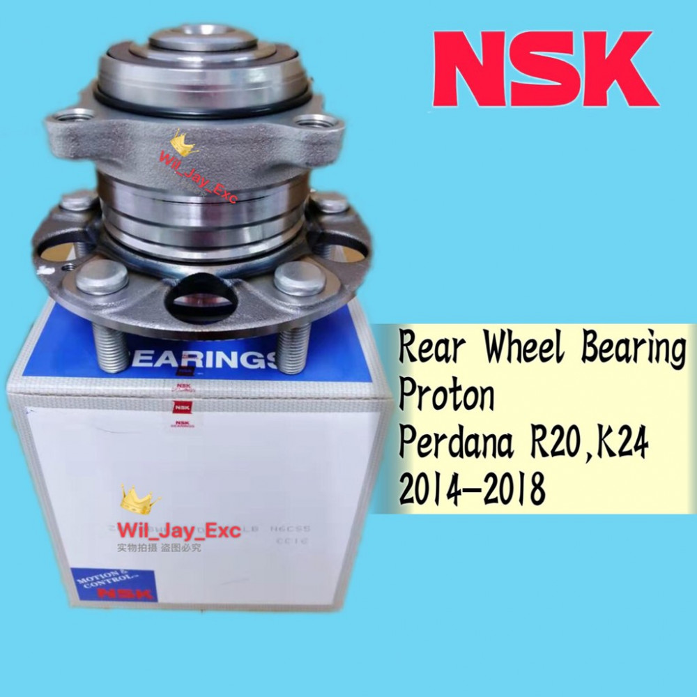 PROTON PERDANA 2.0CC,2.4CC REAR WHEEL BEEARING 2014-2018,HONDA ACCORD TAO 2.0CC,2.4CC 2008-2012 NSK PROTON PERDANA 2.0CC,2.4CC REAR WHEEL BEEARING 2014-2018,HONDA ACCORD TAO 2.0CC,2.4CC 2008-2012 NSK