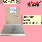 OSK CABIN FILTER AC-4710 HYUNDAI SANTA FE DM 2013-2019 AIRCOND FILTER