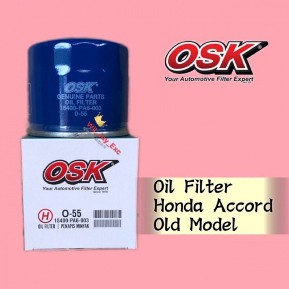 OSK OIL FILTER O-55 HONDA ACCORD OLD MODEL OSK OIL FILTER O-55 HONDA ACCORD OLD MODEL