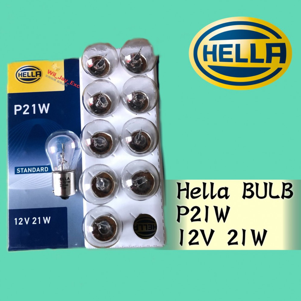 HELLA STANRD P21W 12V 21W BULB 8G1 178 560-011 CAR LIGHT (1BOX =10pcs)