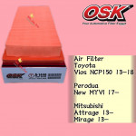 OSK AIR FILTER A-1440 VIOS NCP150,NEW MYVI 2017,ATTRAGE,MIRAGE