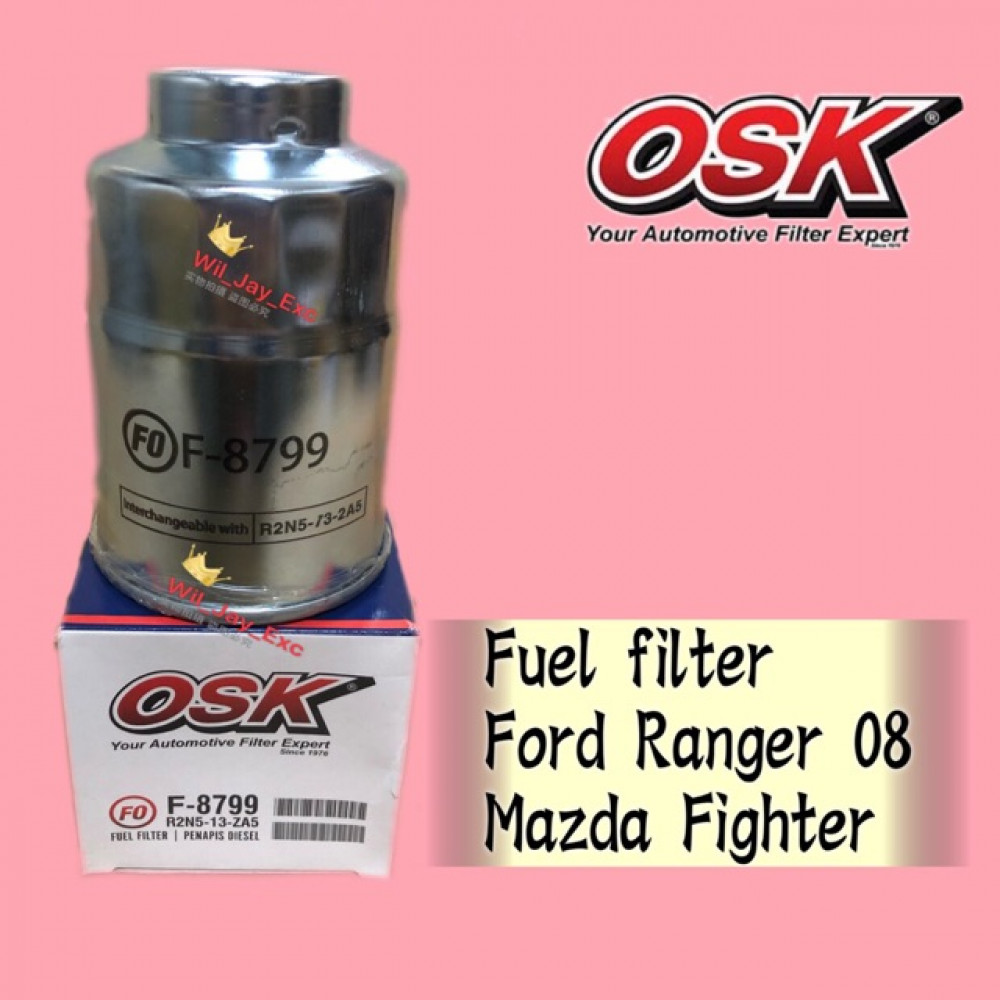 OSK FUEL FILTER F-8799 DIESEL FILTER FORD RANGER, MAZDA FIGHTER