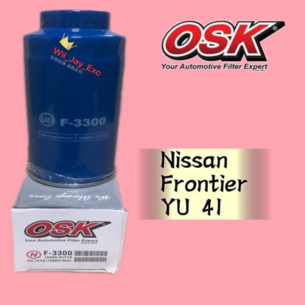 OSK FUEL FILTER DIESEL FILTER NISSAN FRONTIER, YU 41 F-3300