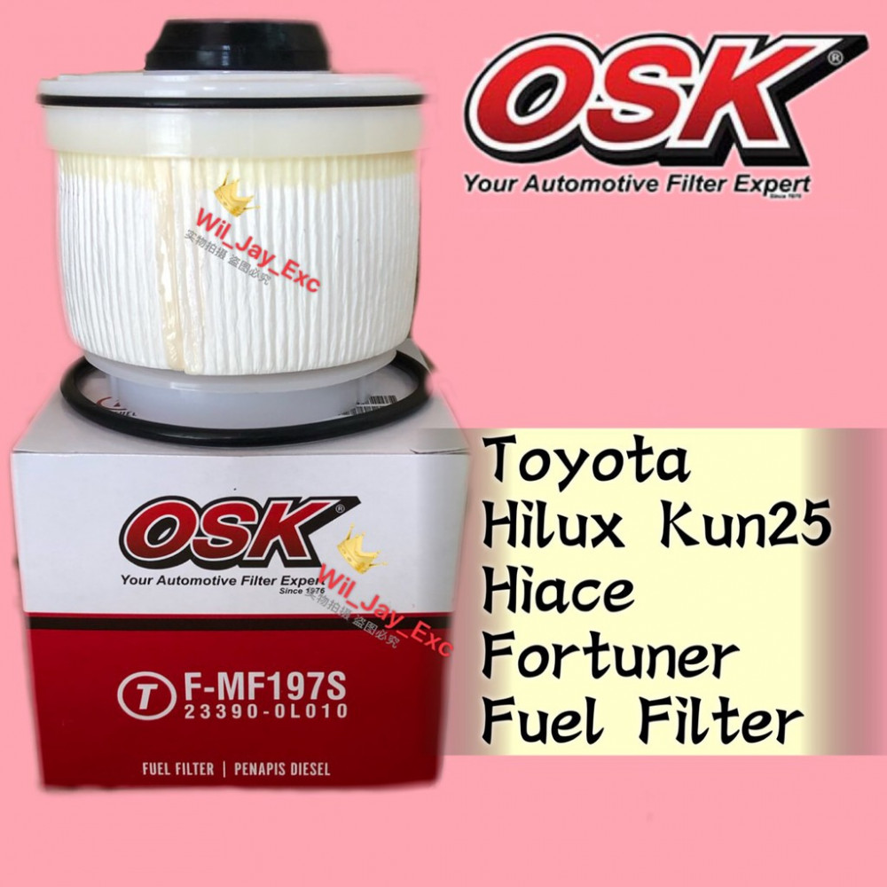 OSK FUEL FILTER F-N82500 FORD RANGER T6 2.2CC / 3.2CC,TRITON 2017 DIESEL FILTER MAZDA BT50