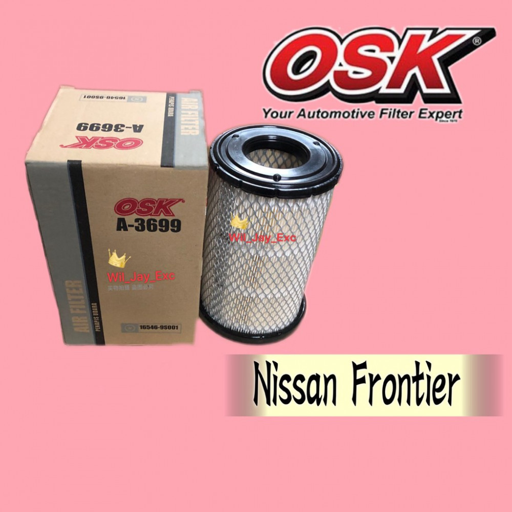 OSK AIR FILTER NISSAN FRONTIER A-3699 (16546-9S001) OSK AIR FILTER NISSAN FRONTIER A-3699 (16546-9S001)