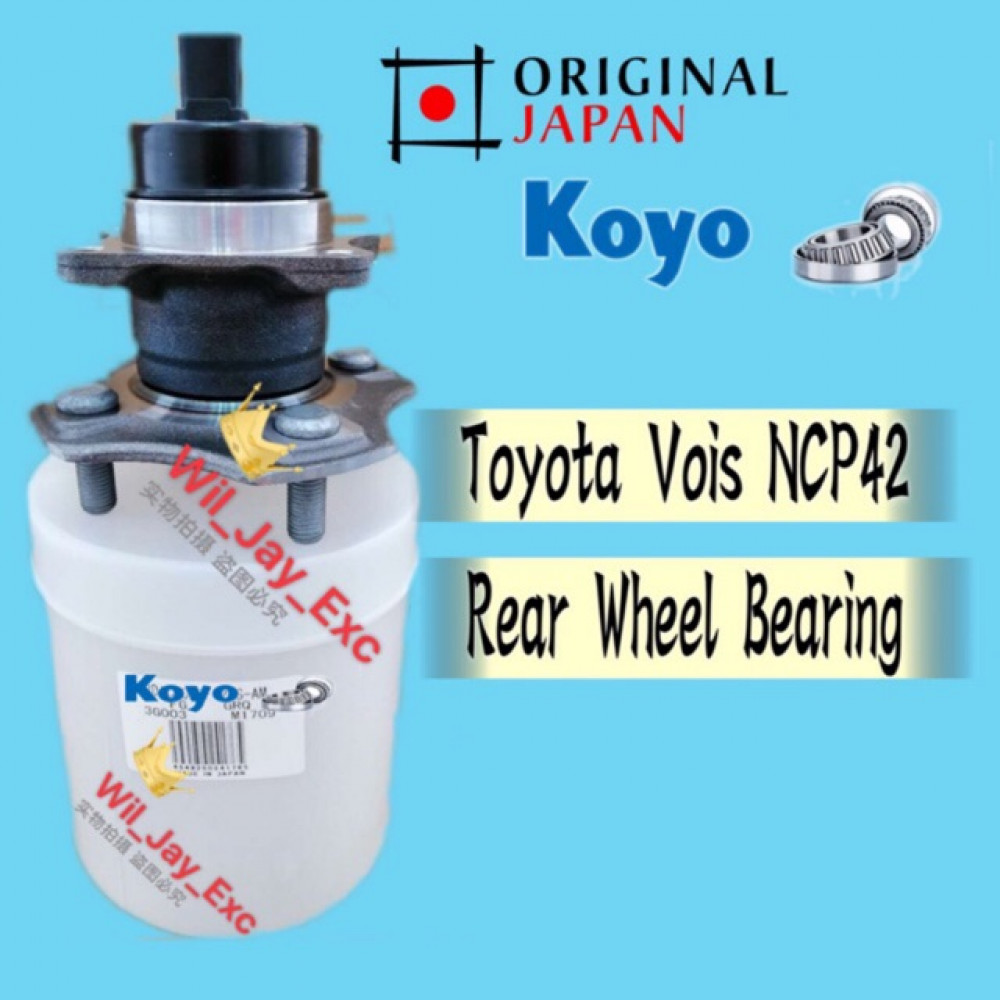TOYOTA VIOS REAR WHEEL BEARING NCP42(KOYO JAPAN) TOYOTA VIOS REAR WHEEL BEARING NCP42(KOYO JAPAN)