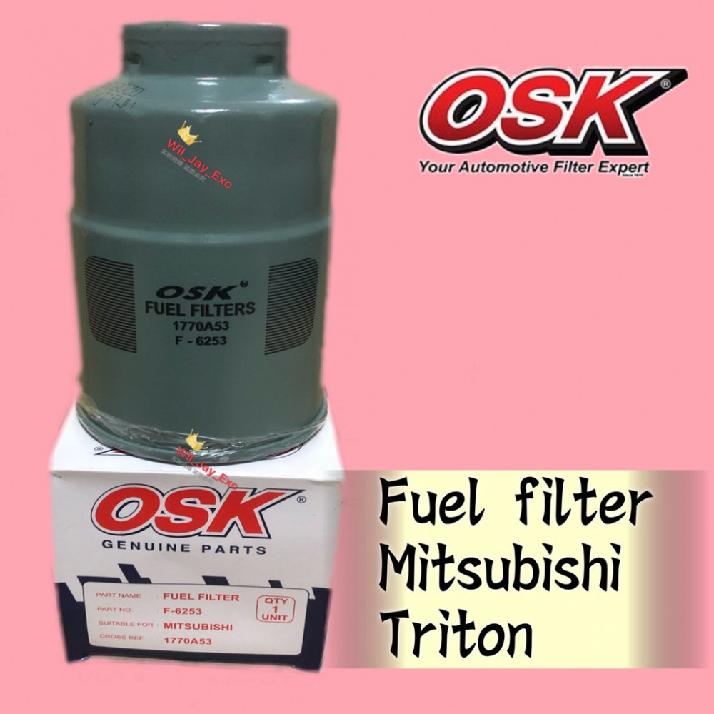 OSK FUEL FILTER F6253 MITSUBISHI TRITON DIESEL FILTER
