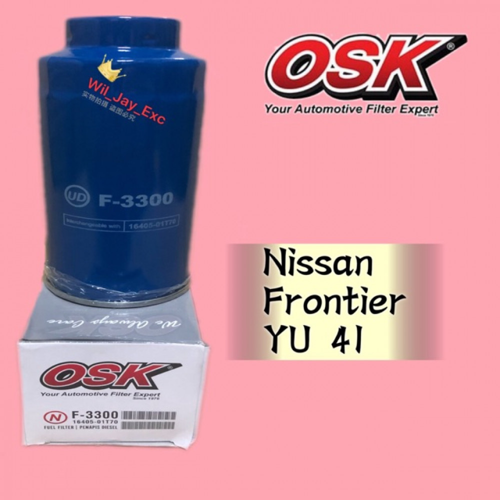 OSK FUEL FILTER DIESEL FILTER NISSAN FRONTIER, YU 41 F3300