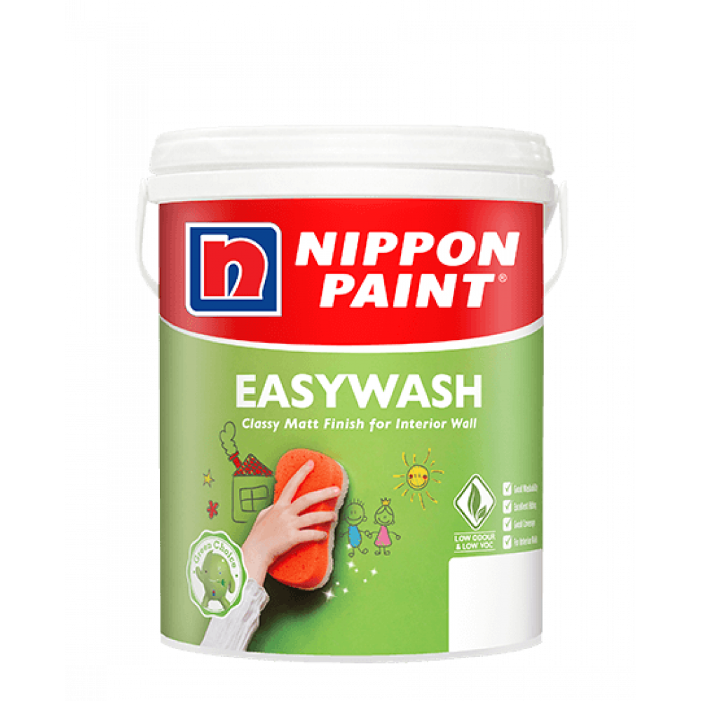 5L Nippon Easy Wash  Interior Wall