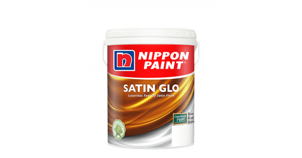 5L NIPPON Paint Satin Glo  Interior Indoor Wall Cat  Dinding 