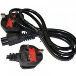 NEW 3 Pin Power Cord Cable Adapter