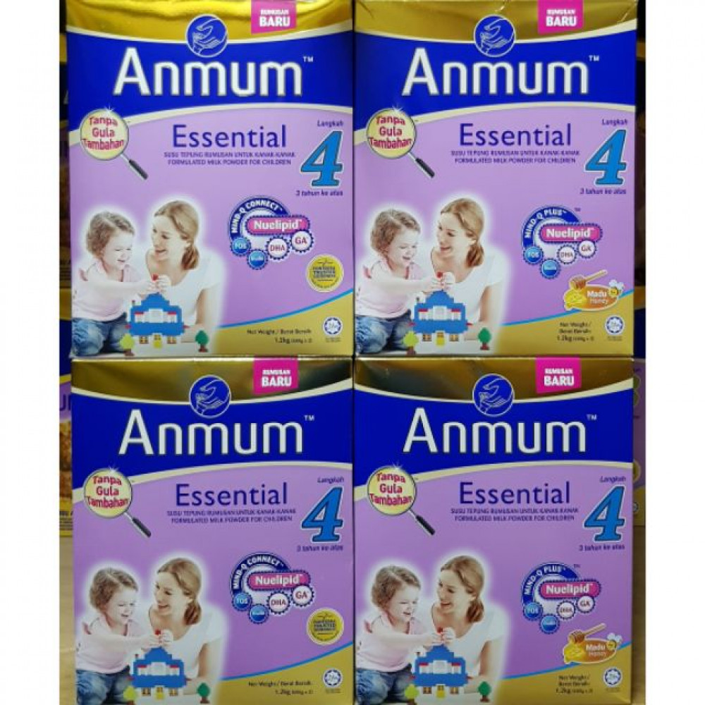 Anmum Essential 1.1kg Step 4 - for children 3 years and above Anmum Essential 1.1kg Step 4 - for children 3 years and above